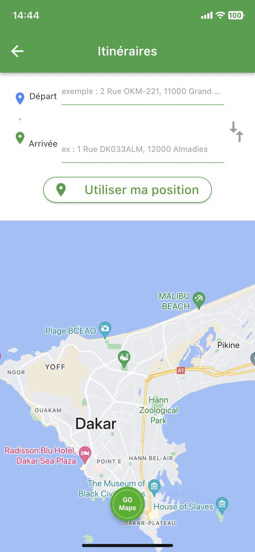 FindMe screenshot